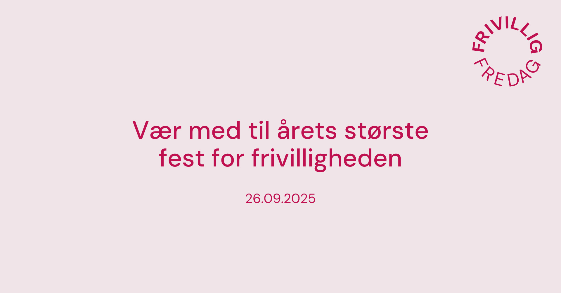 Greve summer af frivillighed – og det skal fejres!
