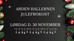 Julefrokost i Arden Hallerne: Musik, mad og festlig stemning