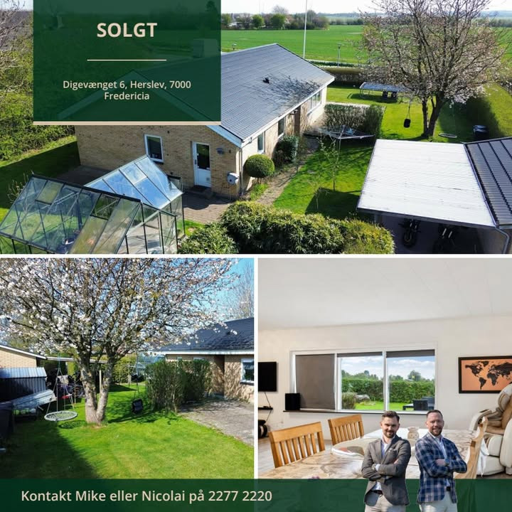Ejendomsmægler Mike Andersen sælger Digevænget 6, Herslev