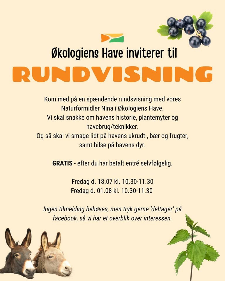 Rundvisning i Økologiens Have byder på spændende naturoplevelser