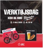 HH Trælast & Byggecenter A/S inviterer til værktøjsdag med Milwaukee besøg og stærke tilbud