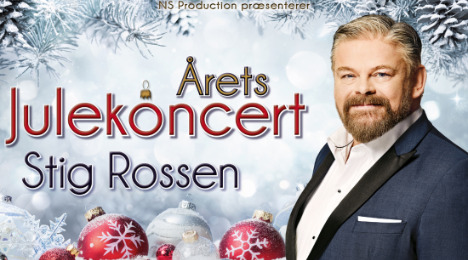 Oplev Stig Rossens 30-års jubilæum for julekoncerter i Vejle