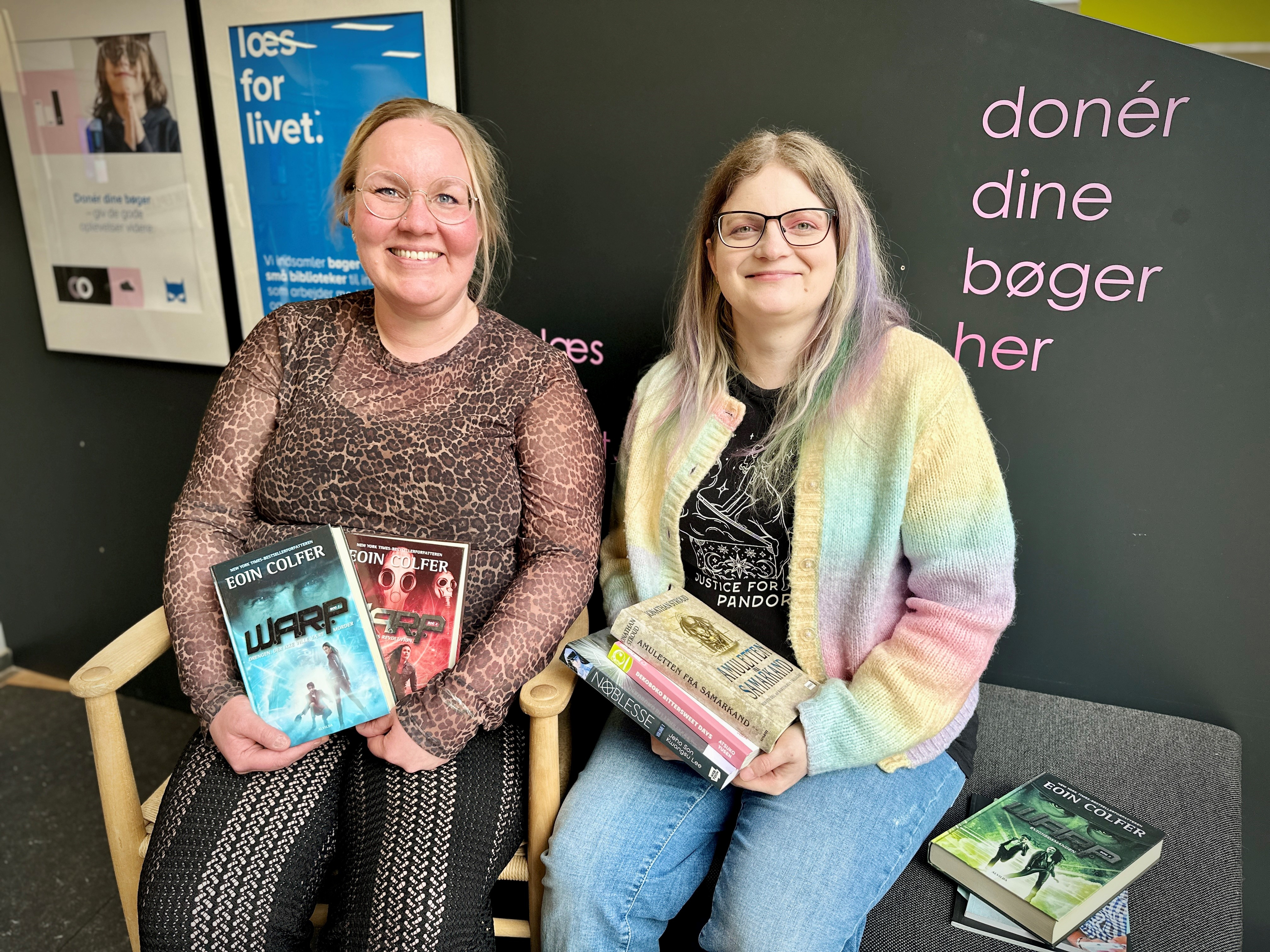 Randers har doneret et helt bibliotek til udsatte børn og unge