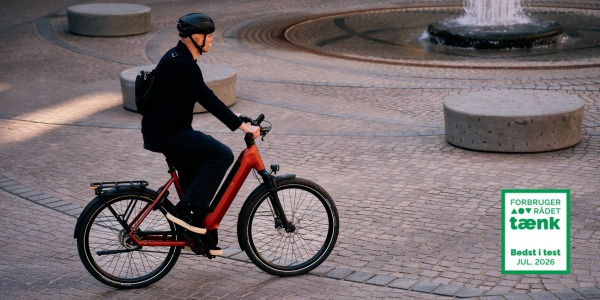Cykelcenter Herning fortæller om fire Gazelle-elcykler kåret som Bedst i Test