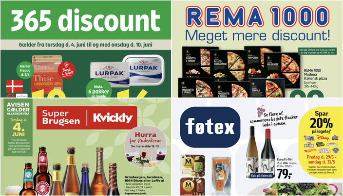 Magnum is 3-pak til 25 kr. og Arla koldskål til 12 kr. - gode tilbud i Svendborgs dagligvarebutikker