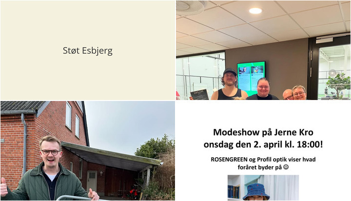Nyt fra ROSENGREEN, RealMæglerne Esbjerg og Bramming og Padel Court Esbjerg