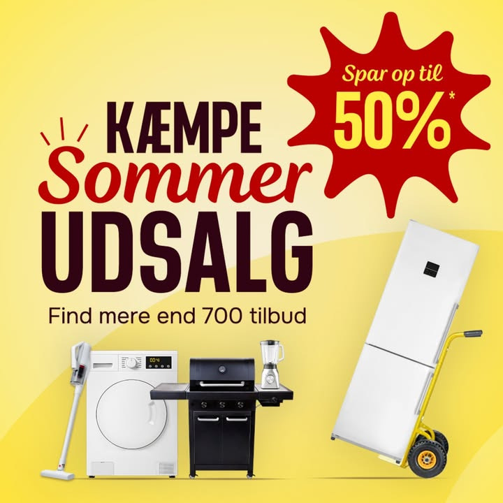 Skousen Thisted inviterer til kæmpe sommerudsalg med over 700 tilbud