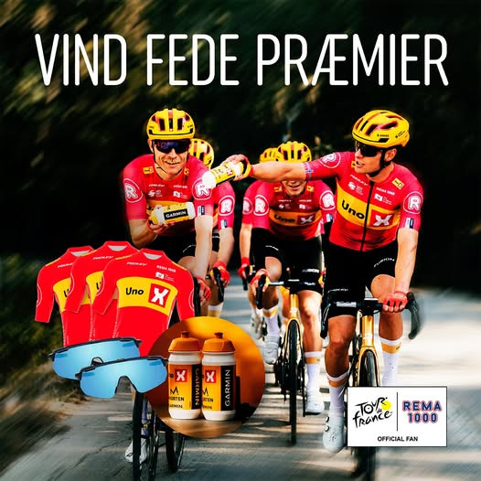 Rema 1000 Sindal inviterer til Tour de France quiz med chance for at vinde gavekort og merchandise