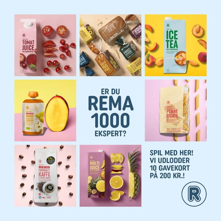 Deltag i REMA 1000 Karrebækvejs konkurrence og vind et gavekort