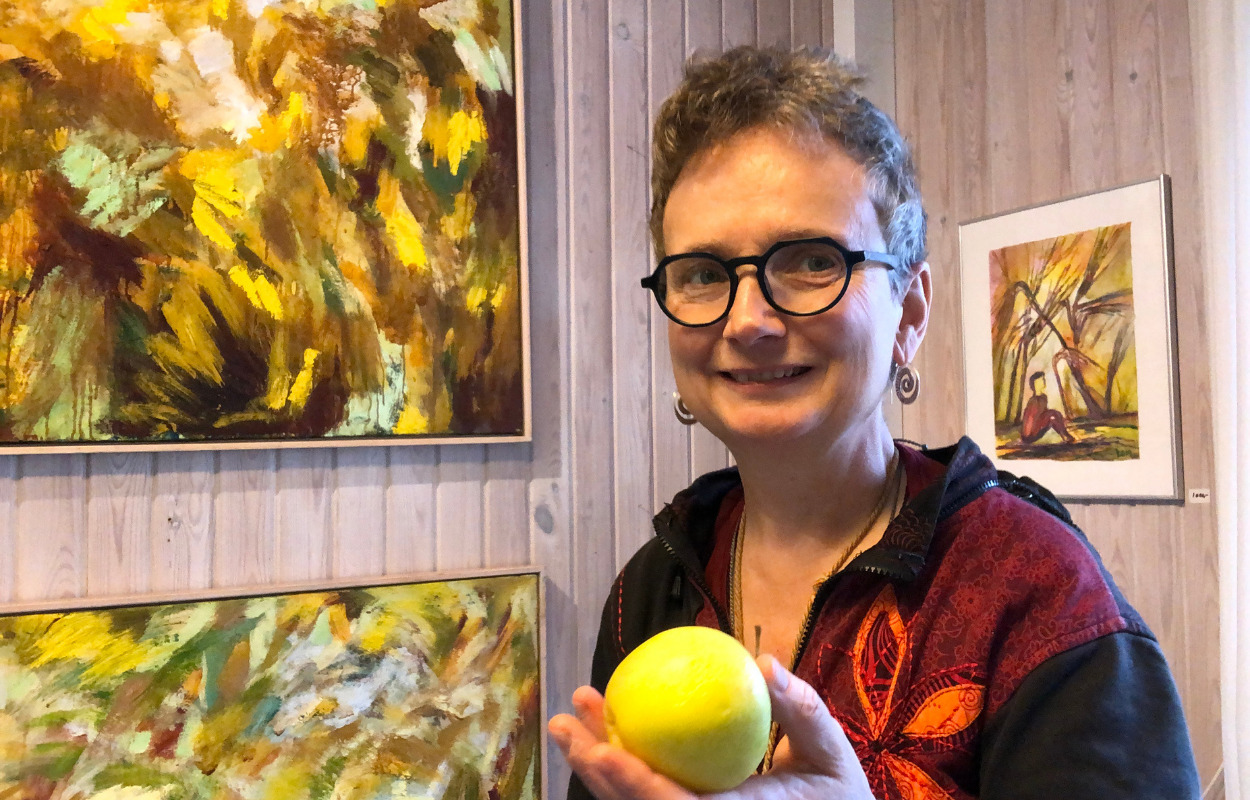 Efterårets glød i Gladkunst.