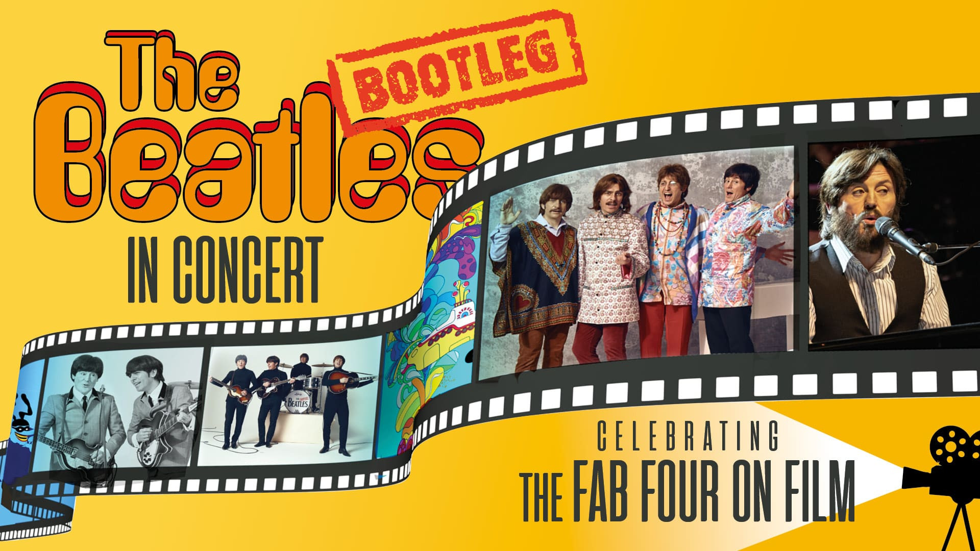 Fejr The Beatles' filmklassikere med The Bootleg Beatles i Skive