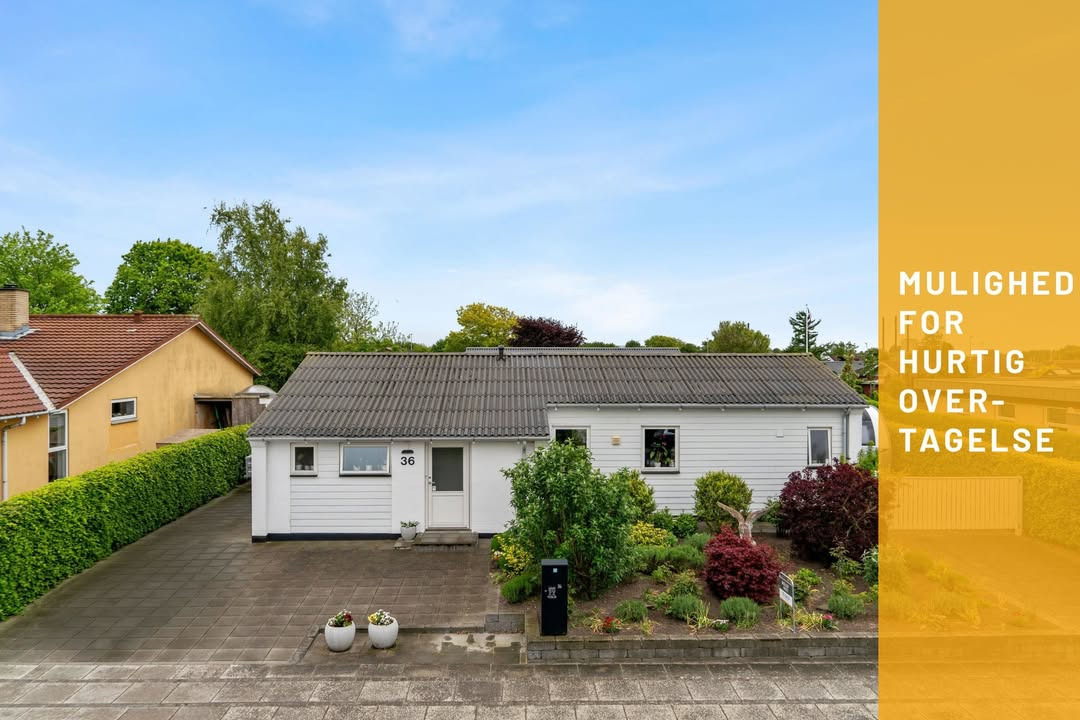Mæglerhuset Brønderslev annoncerer ny pris for indflytningsklar villa på Solvangsvej 36 i Brønderslev
