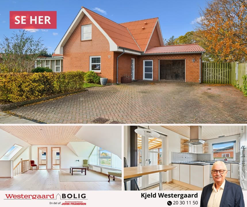 Westergaard Bolig præsenterer rummelig villa i Ingstrup uden bopælspligt