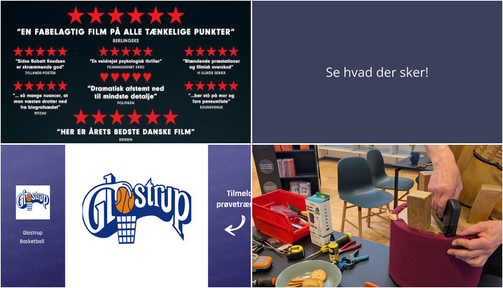 Oplev Glostrup: Film, basket og genbrug denne weekend