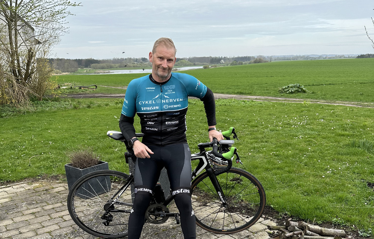 Claus fra Viby cykler Tour de France-bjerge og gør en forskel!