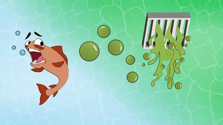 Blå fisk ved vejriste i Bremdal skal minde om miljøfare fra vejvand i Limfjorden