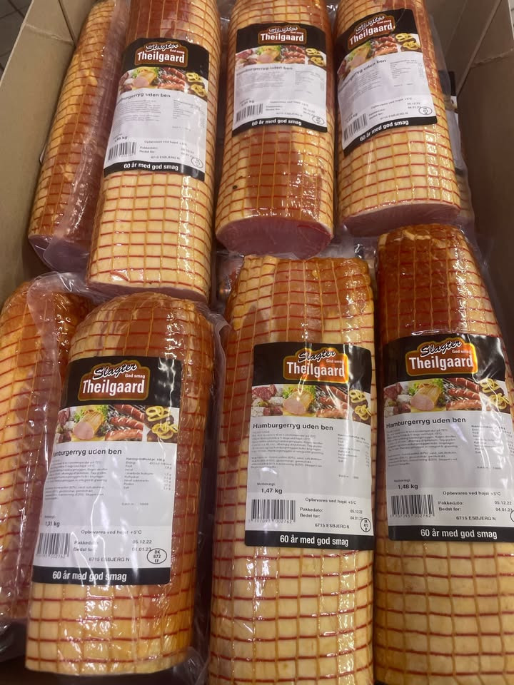Ja tak-tilbud: Hamburgerryg fra slagter Theilgaard til 69,99 kr. hos Løvbjerg Frederikshavn