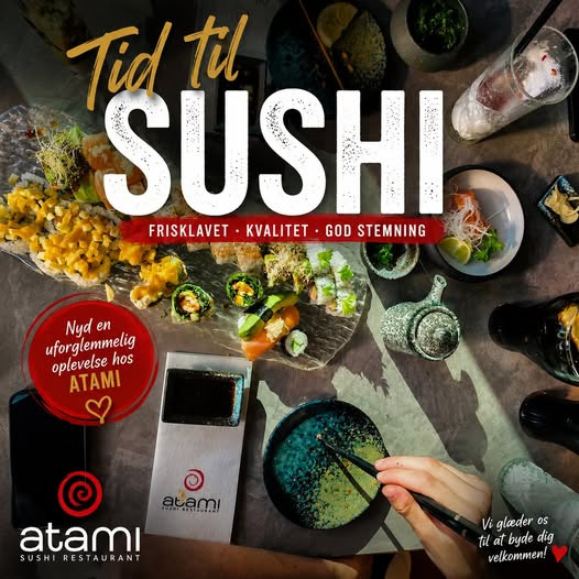 Atami Viborg tilbyder 10% rabat på takeaway
