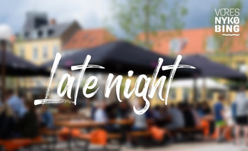 Late night shopping og kulturnat i Nykøbing F