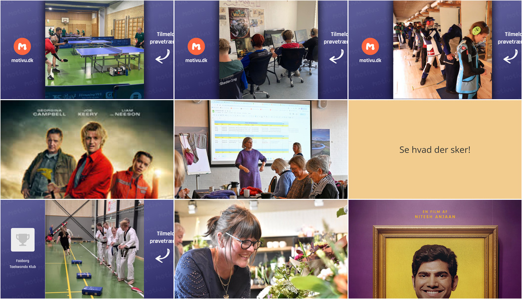 Ugens spændende aktiviteter i Faaborg: Fra bordtennis til filmvisning