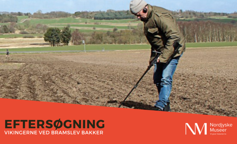 Jagten på vikingeskatte ved Bramslev Bakker