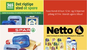 Faxe Kondi til kun 12 kr. og 3-Stjernet pålæg til 9 kr. blandt ugens tilbud