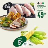 Forbered sommerens grillfester: Saftige kyllingebryster og lækre majskobler på tilbud i uge 21-24