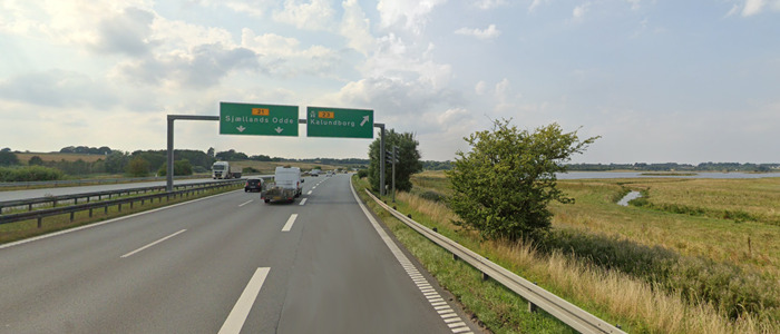 Penge til et par ønskede forbedringer langs Kalundborgmotorvejen