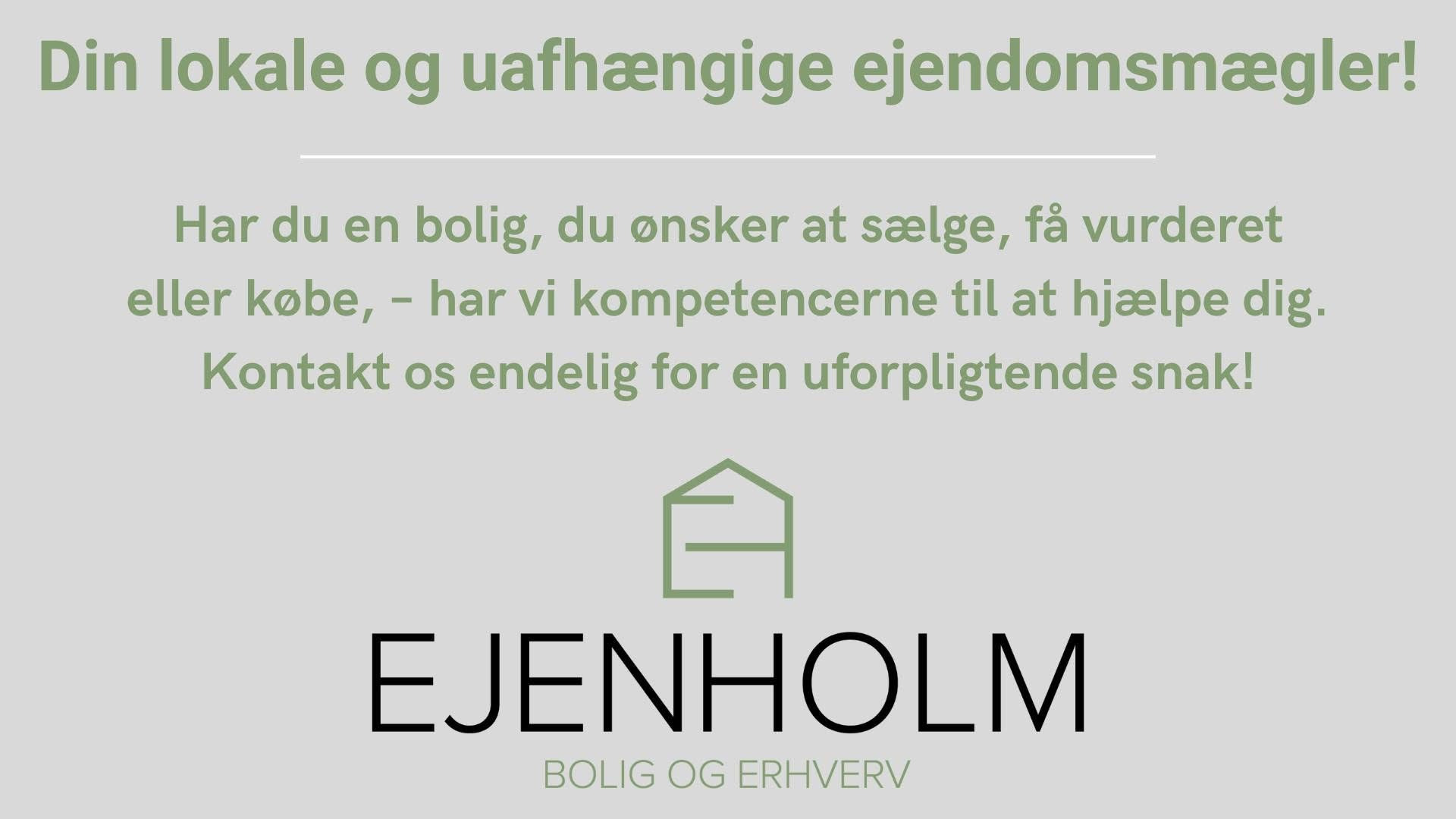 Nyt fra EJENHOLM BOLIG & ERHVERV