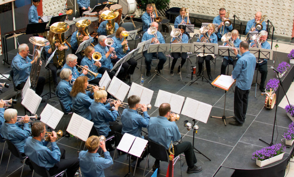 Før-jul-koncert med FDF BrassBand Odense i Rådhushallen