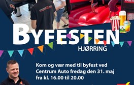 Centrum Auto inviterer: Kig forbi til konkurrencer, grillpølser og veteranbiler til byfesten 31. maj