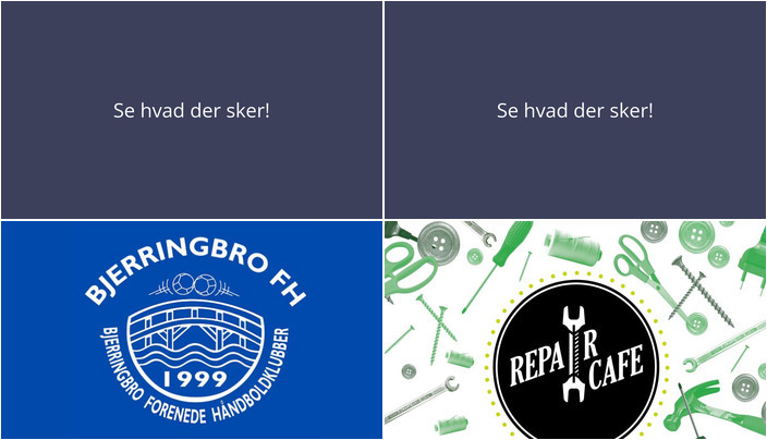 Spændende sportsbegivenhed og bæredygtig reparationshjælp i Bjerringbro denne uge