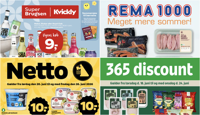 Frokostfavoritter til kun 9 kr. og Mokai til 9 kr. - se ugens lokale tilbud