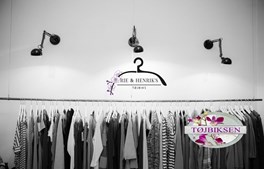 Kup hos Rie & Henrik's Tøjbiks: Modeskatte til uovertrufne priser