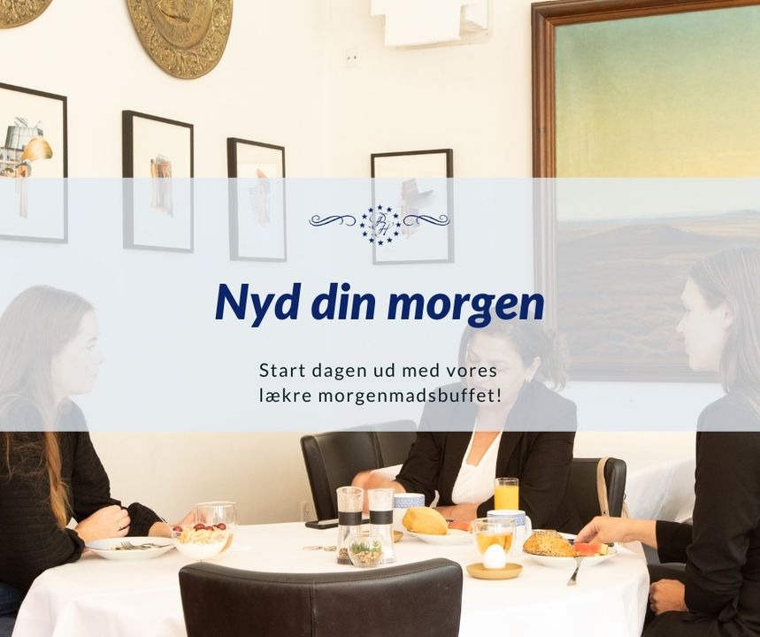 Start dagen med lækker morgenmadsbuffet hos Palads Hotel Viborg