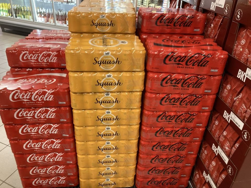 SPAR Nørrebro Hjørring tilbyder Coca Cola og Squash til kun 69 kroner