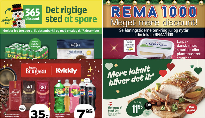 Store besparelser på Rahbek fiskefileter til 10 kr. og Kærgården smør til 7,50 kr.