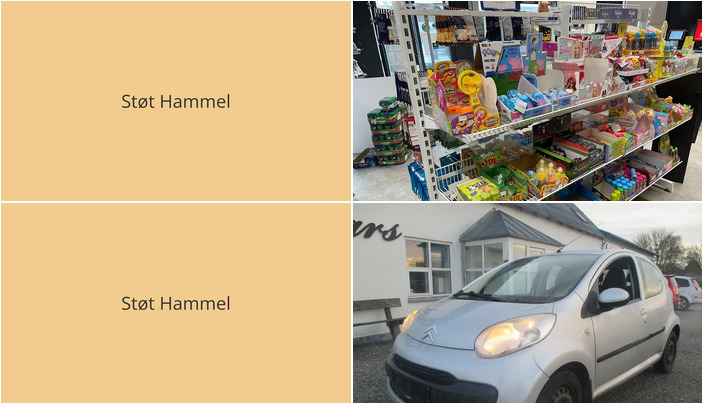 Nyt fra TT CARS ApS og CENTER KIOSKEN 