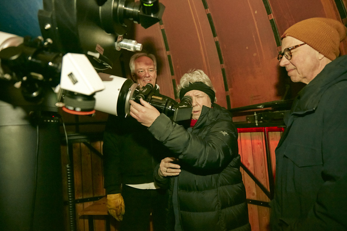 Åbent hus i Ellehammerobservatoriet: En rejse ud i rummet