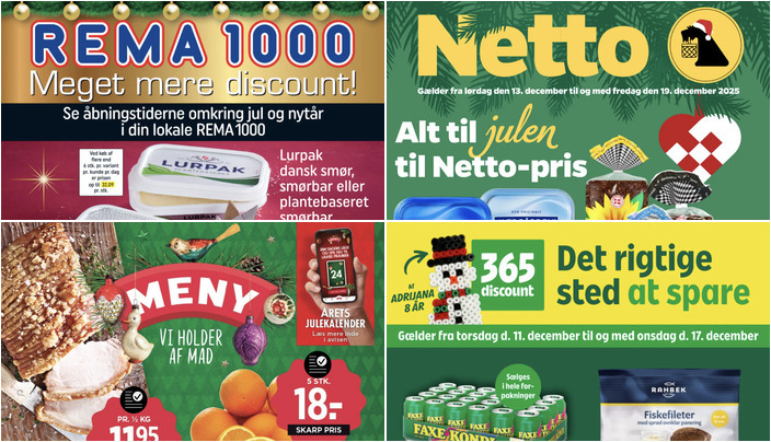 Rahbek fiskefileter til kun 10 kr. og Lurpak smør til 10,95 kr. hos dine lokale dagligvarebutikker