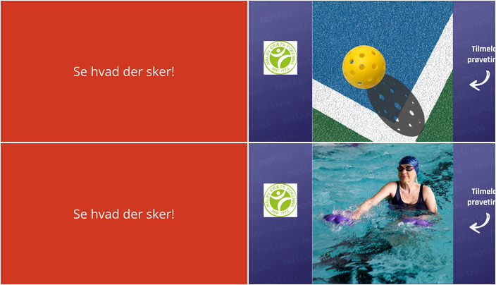 Aktiv weekend i Måløv: Pickleball og Aqua Fitness