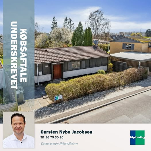 Nybolig Hvidovre sælger ejendom på Strandløbervej 45 i Hvidovre