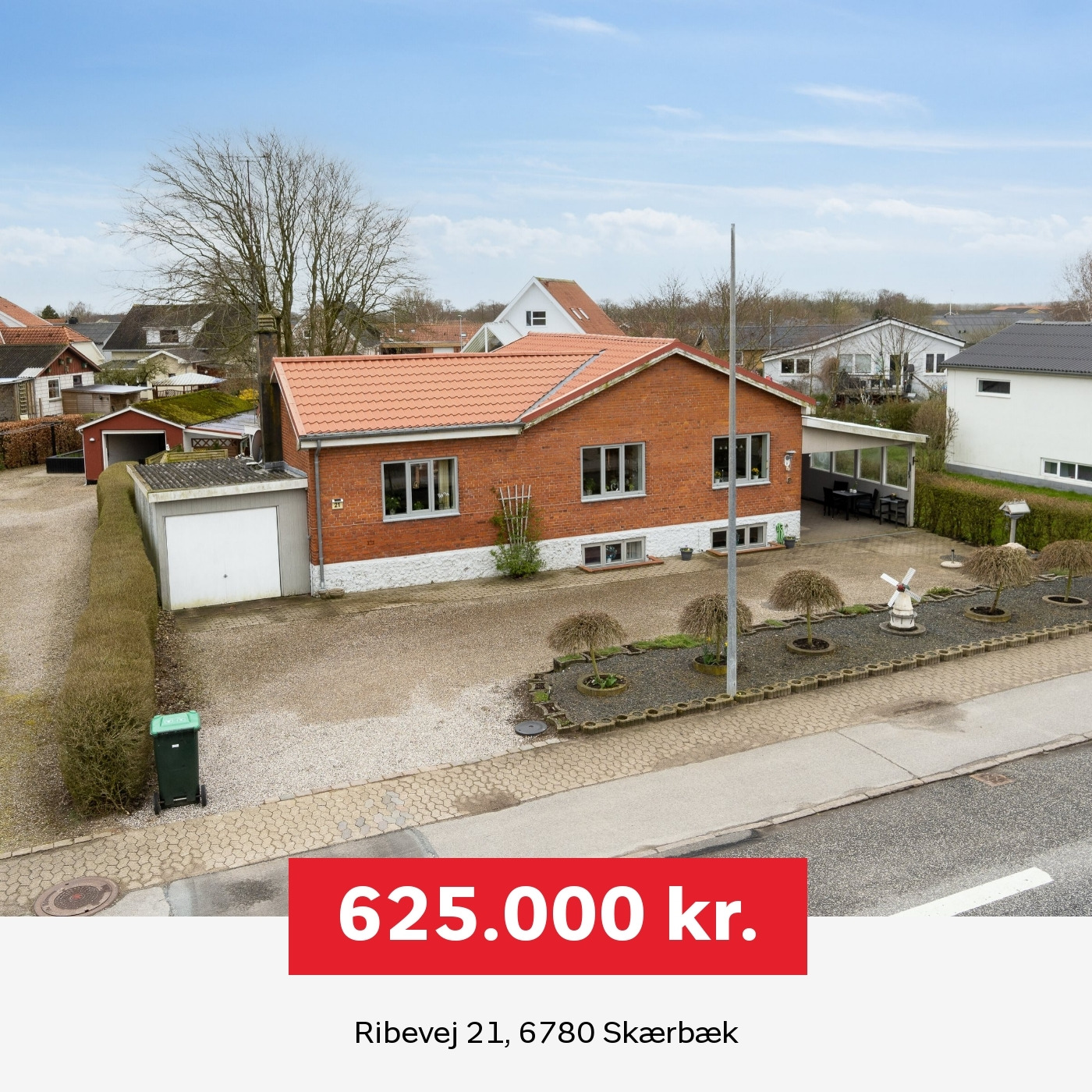 Home Tønder: Justeret pris på bolig på Ribevej 21, 6780 Skærbæk
