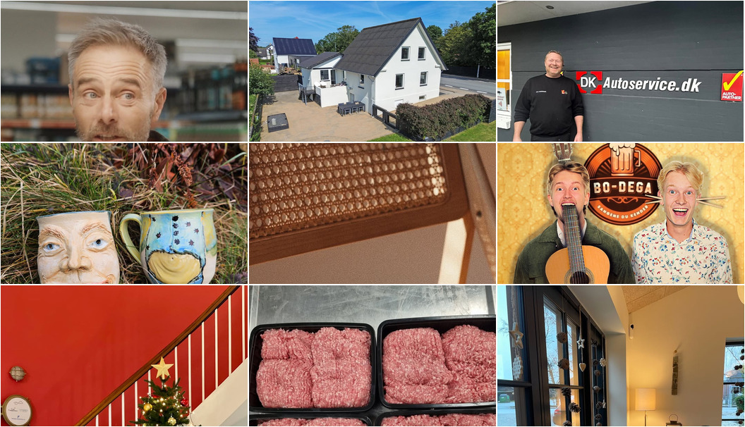 Nyt fra JOYS PUB, DK Autoservice v/Leo B Andersen, Rema1000 Gærumvej og 6 andre