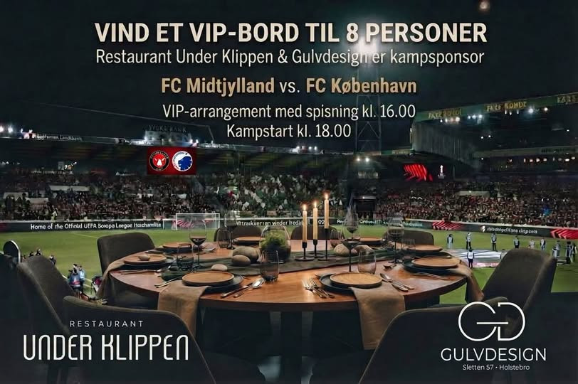 Restaurant Under Klippen udlodder VIP-bord til FCM mod FCK