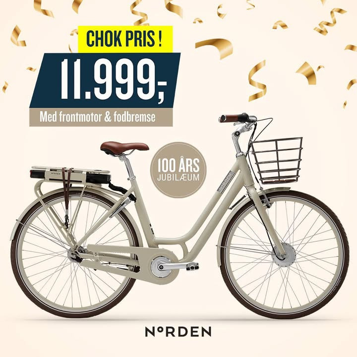 Sæby cykler har stadig kampagnecykler fra E-fly & Norden