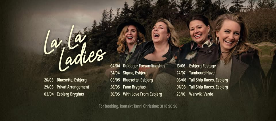 La La Ladies optræder til Tall Ship Races i Esbjerg