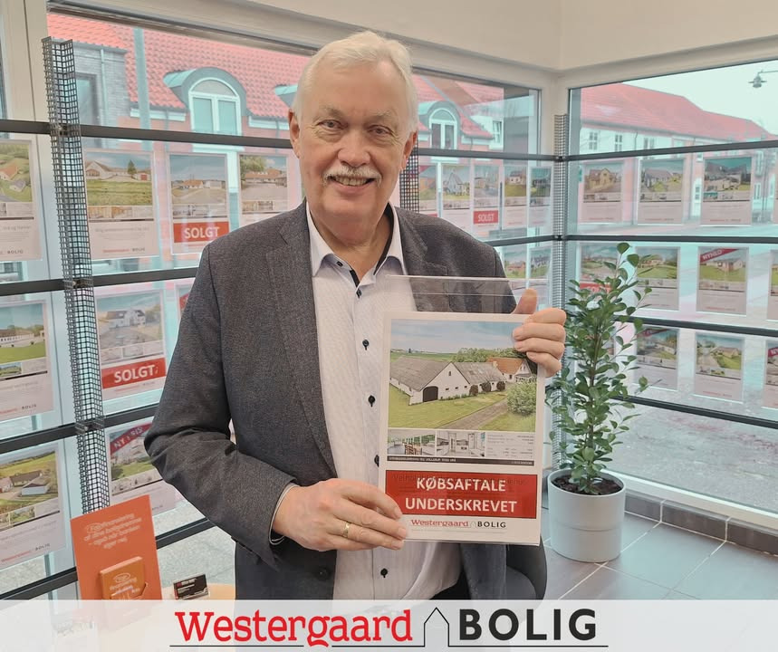 Westergaard Bolig sikrer salg på Stenbjerggårdsvej 132
