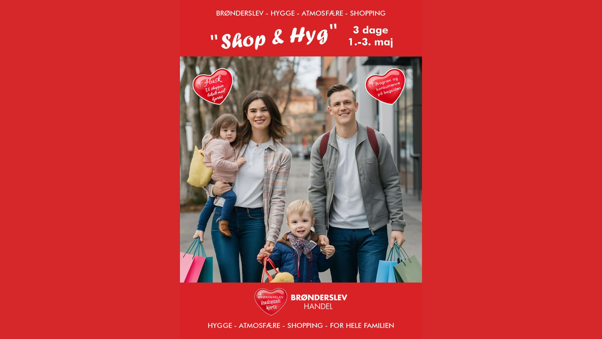 Shop & hyg bringer festlig stemning til Brønderslevs butiksgader