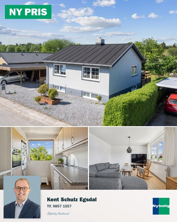 Nybolig Hadsund: Ny pris på charmerende villa på Valmuevej 6